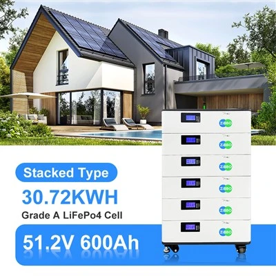 แบตเตอรี่ LiFePO4 แบบเรียงซ้อน 48V 600Ah แบตเตอรี่ลิเธียมเหล็ก 30KWH