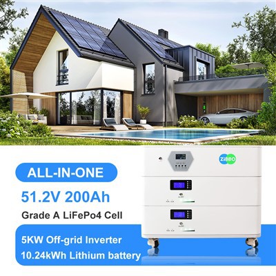 การจัดเก็บพลังงานแบบซ้อนขนาด 51.2V 100AH